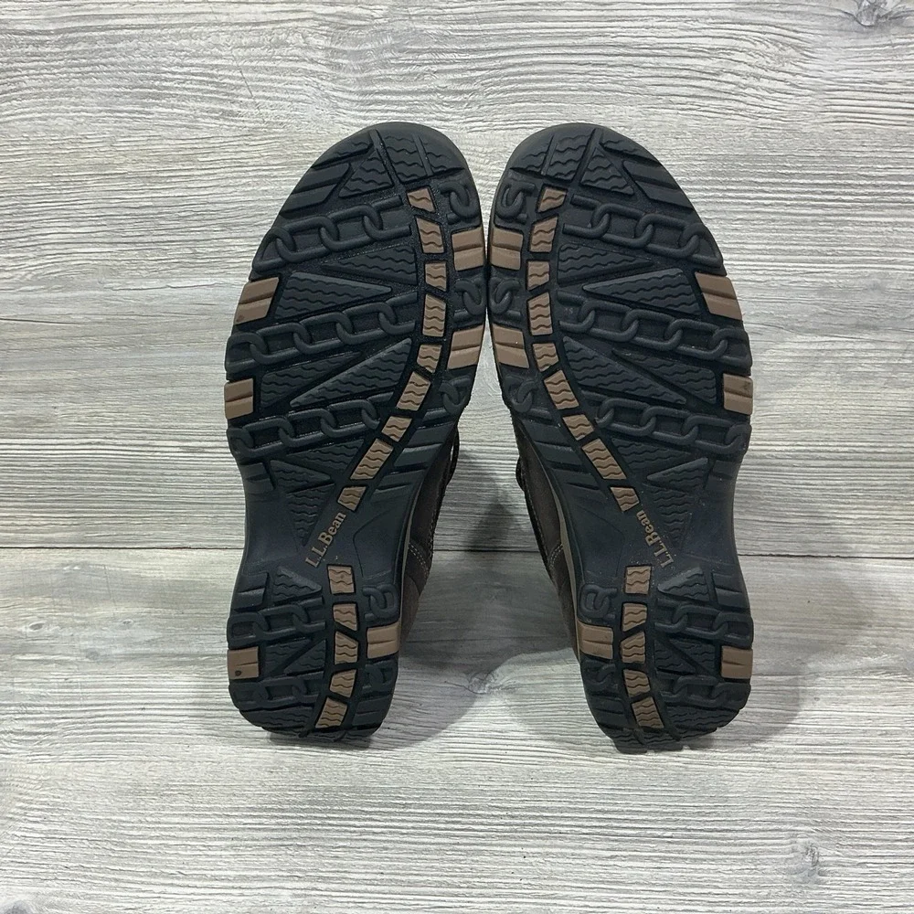 Men's Size 11.5 WIDE LL Bean Hiking Boots Tek 2.5 DRi-LEX Brown Outdoors Camping